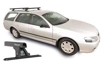 Rhino trackmount roof rack Ford Falcon wagon